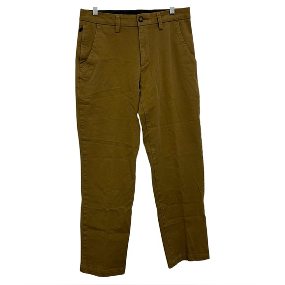 Dockers Men’s Straight Fit Khaki Chino Pants W30 L30 Brown Casual Workwear - Picture 1 of 11